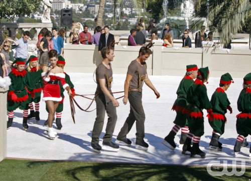 "Holiday Madness"--Jessica Lowndes as Adrianna Tate-Duncan on 90210 on The CW. Photo: Michael Desmond/The CW ©2010 The CW Network. All Rights Reserved.