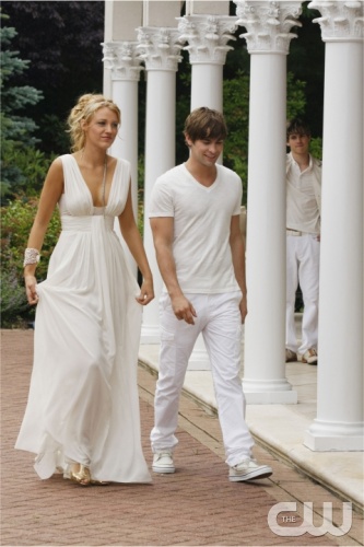 "Summer, Kind of Wonderful" Pictured: Blake Lively as Serena, Chace Crawford as Nate PHOTO CREDIT: GIOVANNI RUFINO/THE CW ©2008 THE CW NETWORK, ALL RIGHTS RESERVED