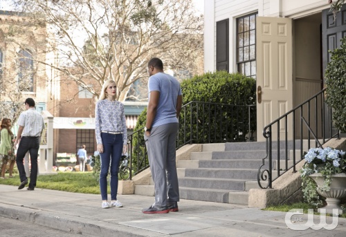 Hart of Dixie -- "Second Chance" -- Image Number: HA322b_0078b.jpg -- Pictured (L-R): Jaime King as Lemon and Cress Williams as Lavon -- Photo: Tyler Golden/The CW -- © 2014 The CW Network, LLC. All rights reserved.
