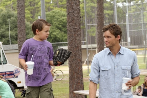 "I Can't See You, But I Know You're There" -  Pictured (L-R) JACKSON BRUNDAGE as JAIME and Austin Nichols as Julian in ONE TREE HILL on The CW. Photo: Fred Norris/The CW &copy;2010 The CW Network, LLC. All Rights Reserved.