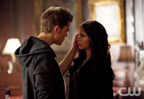 "Memory Lane" - Paul Wesley as Stefan, Nina Dobrev as Katherine in THE VAMPIRE  DIARIES on The CW. Photo: Bob Mahoney/The CW &copy;2010 The CW Network, LLC. All Rights Reserved.