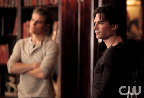 "The Sacrifice " - Paul Wesley as Stefan, Ian Somerhalder as Damon of THE VAMPIRE DIARIES on The CW Network.  Quantrell D. Colbert/The CW  &copy;2010 THE CW NETWORK. ALL RIGHT RESERVED.
