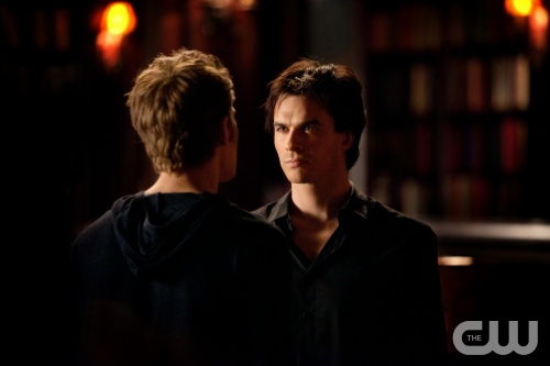 "Klaus" - Paul Wesley as Stefan Salvatore and Ian Somerhalder as Damon Salvatore in THE VAMPIRE DIARIES on The CW. Photo: Bob Mahoney/The CW ©2011 The CW Network, LLC. All Rights Reserved.
