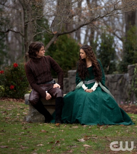 "Klaus" - Daniel Gillies as Elijah and Nina Dobrev as Catherine in THE VAMPIRE DIARIES on The CW. Photo: Bob Mahoney/The CW ©2011 The CW Network, LLC. All Rights Reserved.
