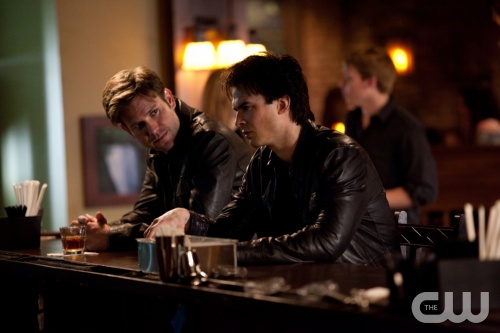 "The Last Day" - Matt Davis as Alaric and Ian Somerhalder as Damon Salvatore in THE VAMPIRE DIARIES on The CW. Photo: Bob Mahoney/The CW ©2011 The CW Network, LLC. All Rights Reserved.