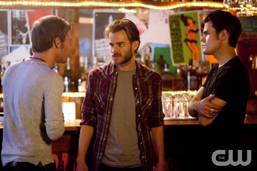 "THE BIRTHDAY"--LtoR: Joseph Morgan as Klaus, David Gallagher as Ray, and Paul Wesley as Stefan on THE VAMPIRE DIARIES on The CW. Photo: Bob Mahoney/The CW ©2011 The CW Network.  All Rights Reserved.