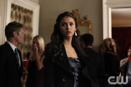 THE VAMPIRE DIARIES "Homecoming" Pictured (L-R): Nina Dobrev. Quantrell Colbert/The CW © 2011 The CW Network, LLC. All rights reserved.