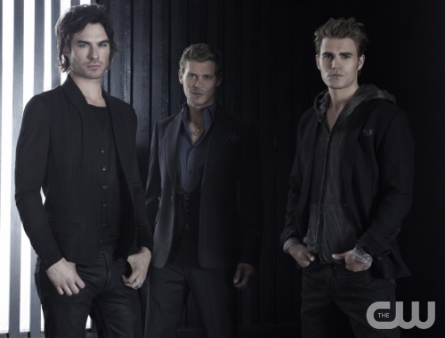 THE VAMPIRE DIARIES Pictured (L-R): Ian Somerhalder as Damon, Joseph Morgan as Klaus, and Paul Wesley as Stefan. Frank Ockenfels 3/The CW © 2011 The CW Network, LLC. All rights reserved.