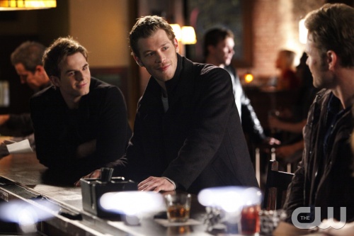 "All My Children"--LtoR: Nathaniel Buzoliz as Kol, Joseph Morgan as Klaus, and Matt Davis as Alaric Saltzman on THE VAMPIRE DIARIES on The CW. Photo: Quantrell D. Colbert/The CW ©2012 The CW Network. All Rights Reserved.