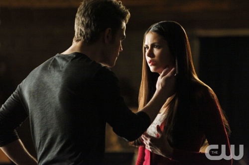 "The Murder of One"-LtoR: Paul Wesley as Stefan and Nina Dobrev as Elena on THE VAMPIRE DIARIES on The CW. Photo: Quantrell D. Colbert/The CW ©2012 THE CW NETWORK. ALL RIGHT RESERVED.
