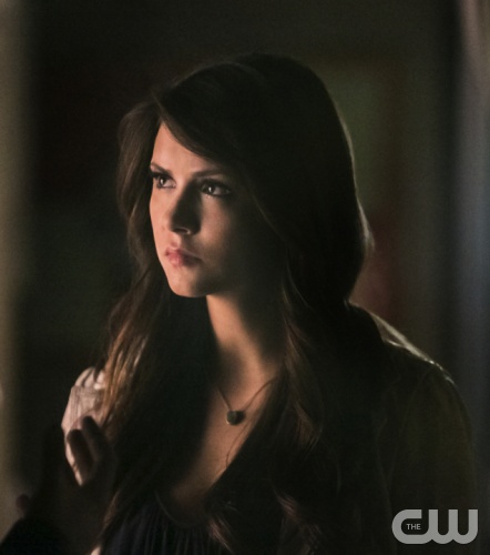 The Vampire Diaries -- "The Walking Dead" -- Pictured: Nina Dobrev as Katherine -- Image Number: VD422b_0397r.jpg -- Photo: Tina Rowden/The CW -- © 2013 The CW Network, LLC. All rights reserved.