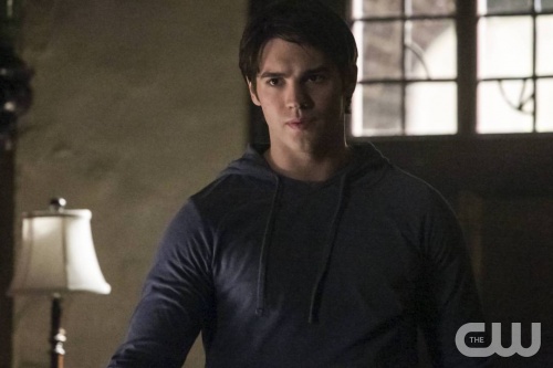 The Vampire Diaries -- "I Know What You Did Last Summer" -- Image Number: VD501b_0053.jpg â€” Pictured: Steven R. McQueen as Jeremy â€” Photo: Annette Brown/The CW -- © 2013 The CW Network, LLC. All rights reserved.