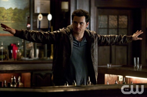 The Vampire Diaries -- "Man on Fire" -- Image Number: VD519b_0038.jpg -- Pictured: Michael Malarkey as Enzo -- Photo: Annette Brown/The CW -- © 2014 The CW Network, LLC. All rights reserved