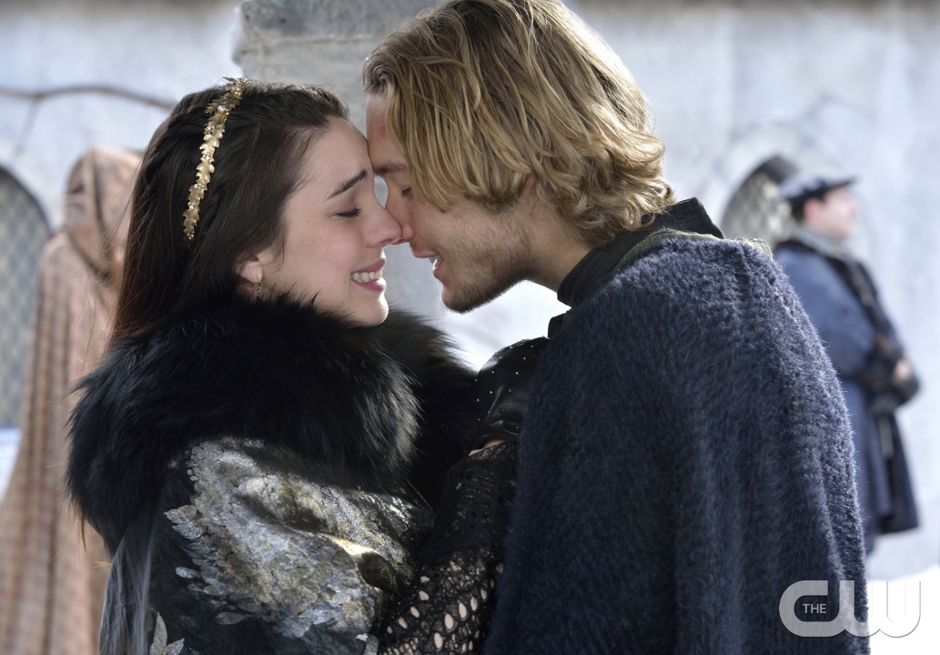 REIGN, (from left): Toby Regbo, Adelaide Kane, Snakes In The Garden ,  (Season 1, ep. 102