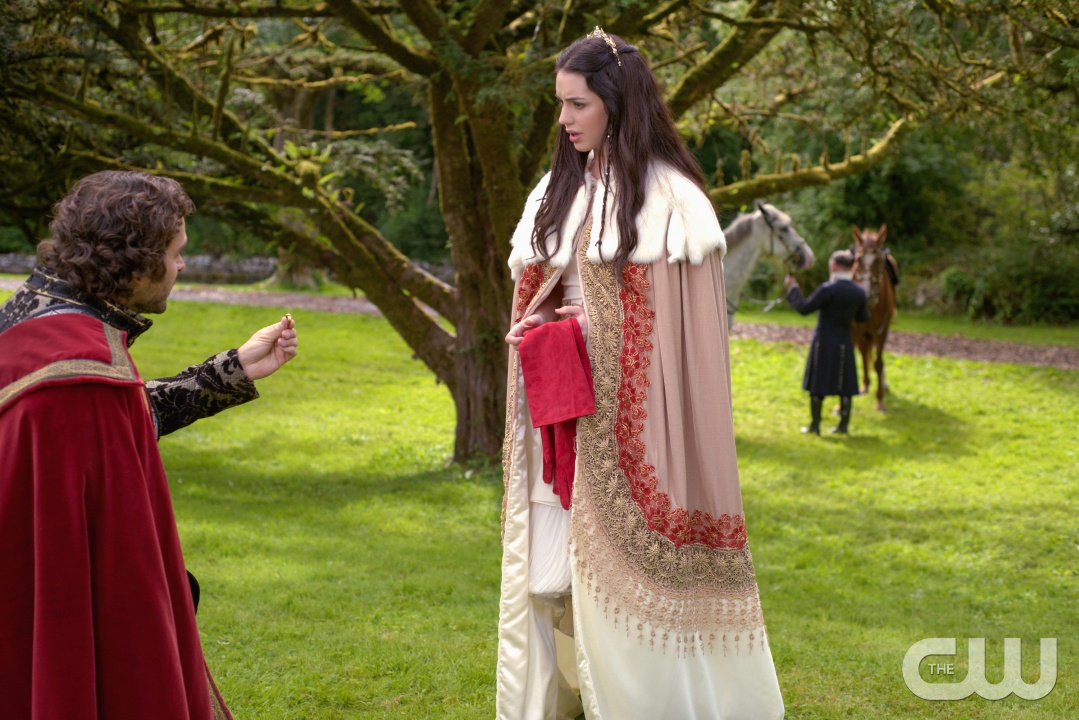 REIGN, (from left): Toby Regbo, Adelaide Kane, Snakes In The Garden ,  (Season 1, ep. 102