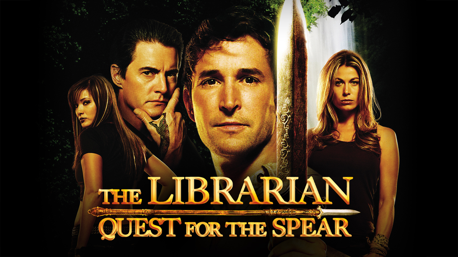 the librarian quest for the spear dvd cover